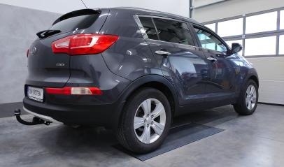 Kia Sportage SL 2010-2015 - montaż haka holowniczego i wiązki elektrycznej