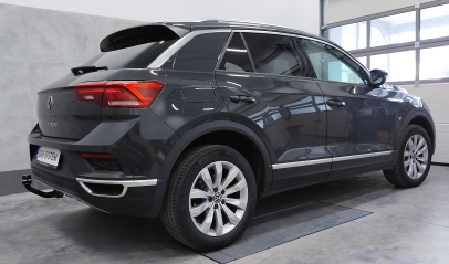 VW T-Roc 2017-  montaż haka holowniczego i wiązki elektrycznej Słupsk Kobylnica woj. Pomorskie