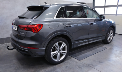 Audi Q3 F3B od 2018 - montaż haka holowniczego i wiązki elektrycznej