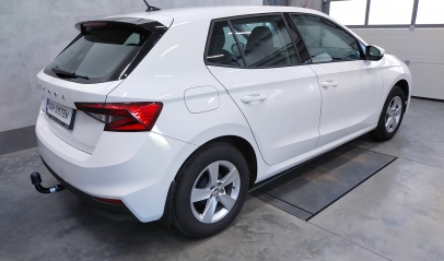 Skoda Fabia IV Hatchback 5 drz. od 2021 - montaż haka holowniczego i wiązki elektrycznej Słupsk woj. Pomorskie