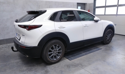 Mazda CX30 od 2019 - montaż haka holowniczego i wiązki elektrycznej Słupsk/Kobylnica