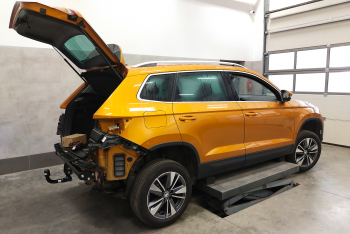 Skoda Karoq od 2017 - montaż haka holowniczego i wiązki elektrycznej (Słupsk / Kobylnica)