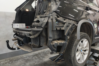 BMW X3 F25 11.2010-10.2017 - montaż haka holowniczego i wiązki elektrycznej