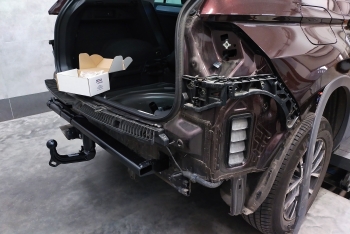 Volkswagen Tiguan II od 2016 - montaż haka holowniczego i wiązki elektrycznej Słupsk / Kobylnica