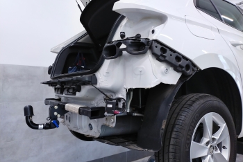 Skoda Fabia IV Hatchback 5 drz. od 2021 - montaż haka holowniczego i wiązki elektrycznej Słupsk woj. Pomorskie