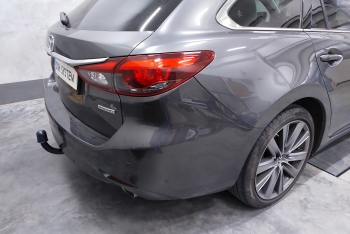 Mazda 6 GL Kombi od 08.2018 - montaż haka holowniczego i wiązki elektrycznej Słupsk / Kobylnica
