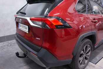 Toyota RAV4 V 5 drz. od 12.2018 - montaż haka holowniczego i wiązki elektrycznej Słupsk / Kobylnica