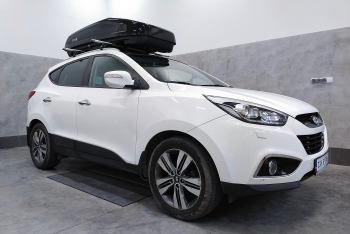 Hyundai ix35 2010-2015 - montaż haka, wiązki, bagażnika dachowego oraz boxa