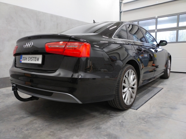 Audi A6 (C7) Sedan 2011-2017 - montaż haka holowniczego i wiązki elektrycznej