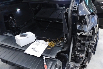 BMW X5 (G05) od 2018 - montaż haka holowniczego i wiązki elektrycznej