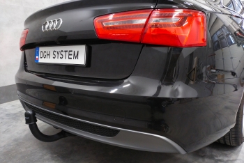 Audi A6 (C7) Sedan 2011-2017 - montaż haka holowniczego i wiązki elektrycznej