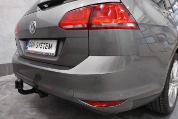 VW Golf VII Variant od 2013 - montaż haka holowniczego i wiązki elektrycznej